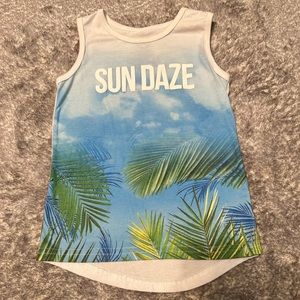 Size 4/5 Boy Summer Sleeveless boy shirt